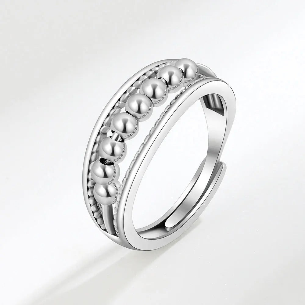 SLIDING PEARL RING