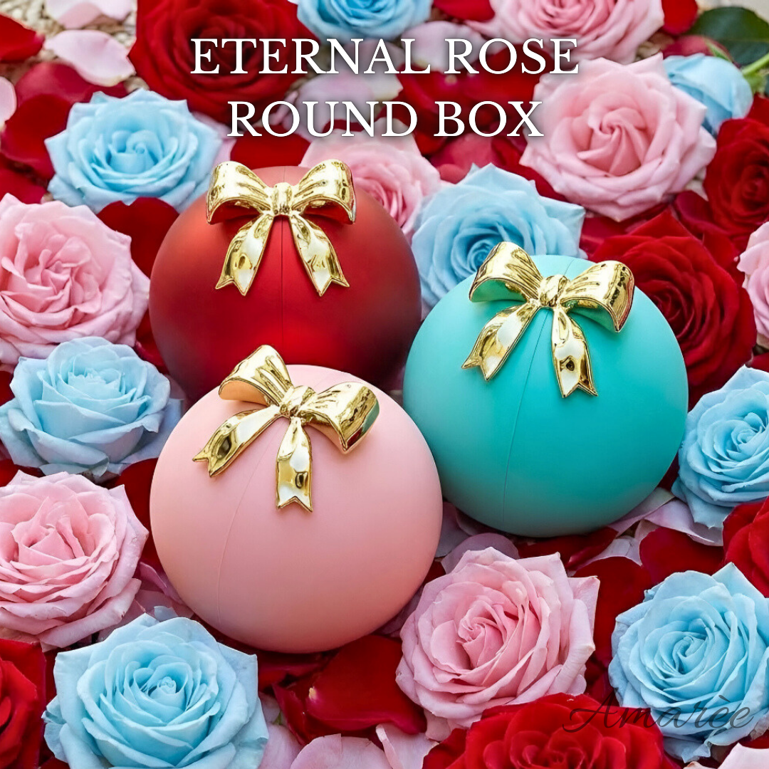 Eternal Rose Round Box