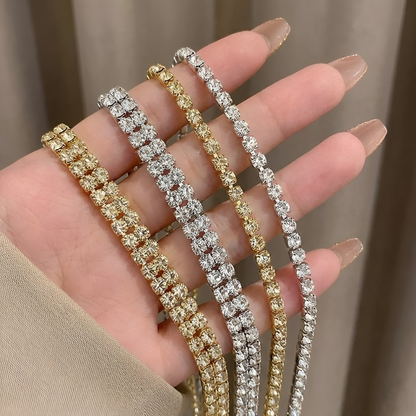 Rhinestone Tennis Choker