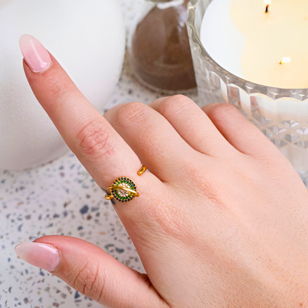 SATURN SPINNER RING