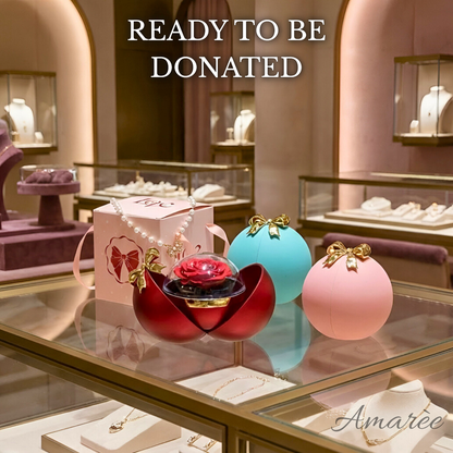 Eternal Rose Round Box