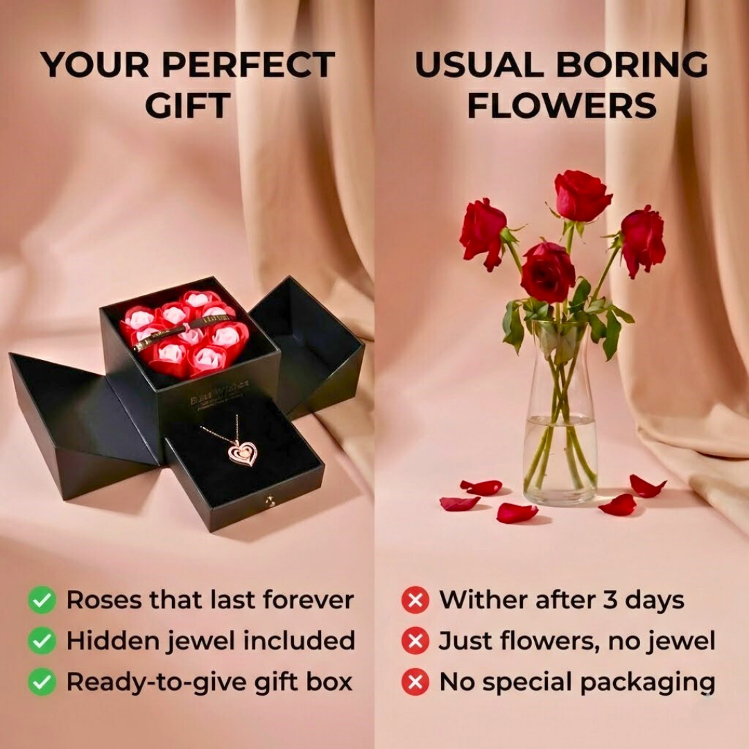 Heart of Roses Box