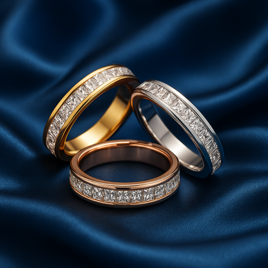 CRYSTAL ROTATING RING