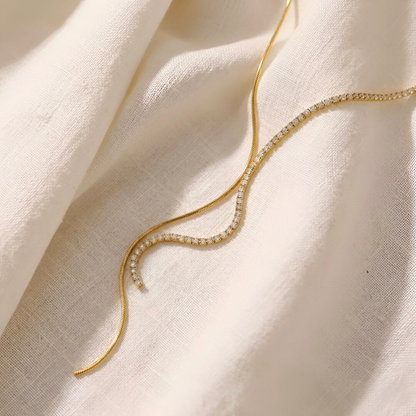 Double Strand Necklace