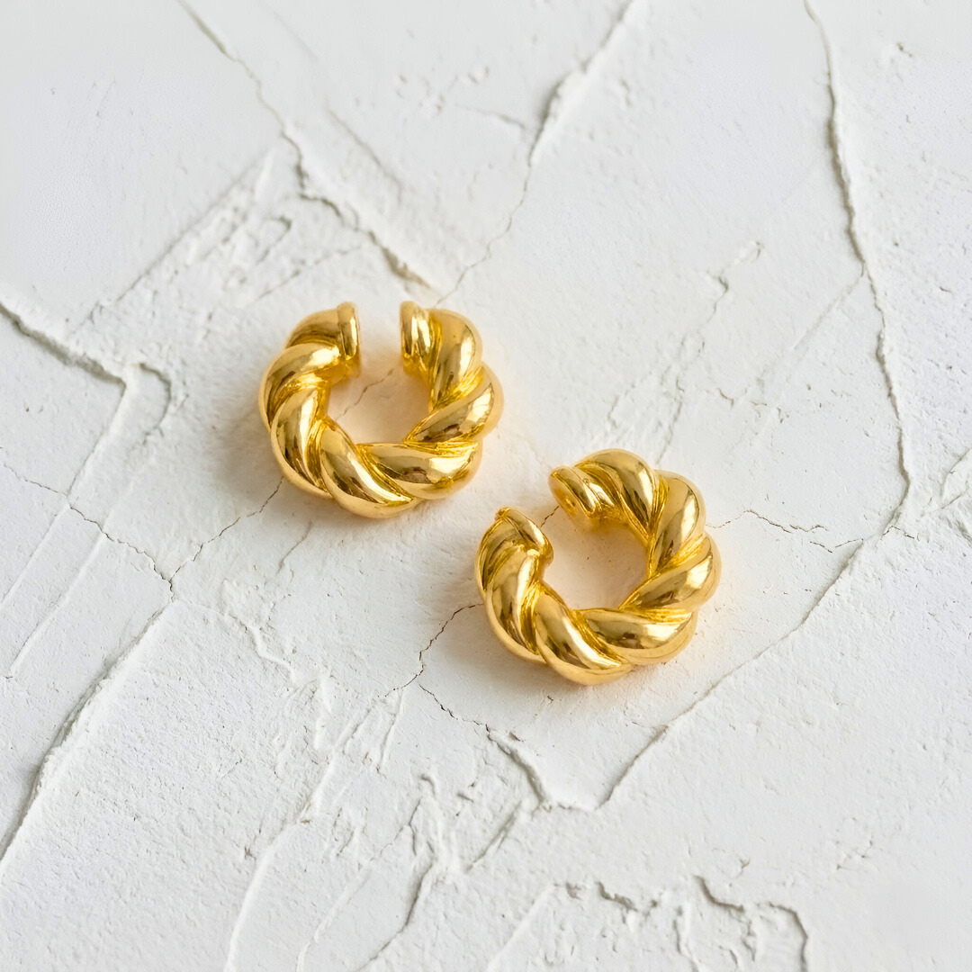 Braided "Croissant" Ear Cuffs