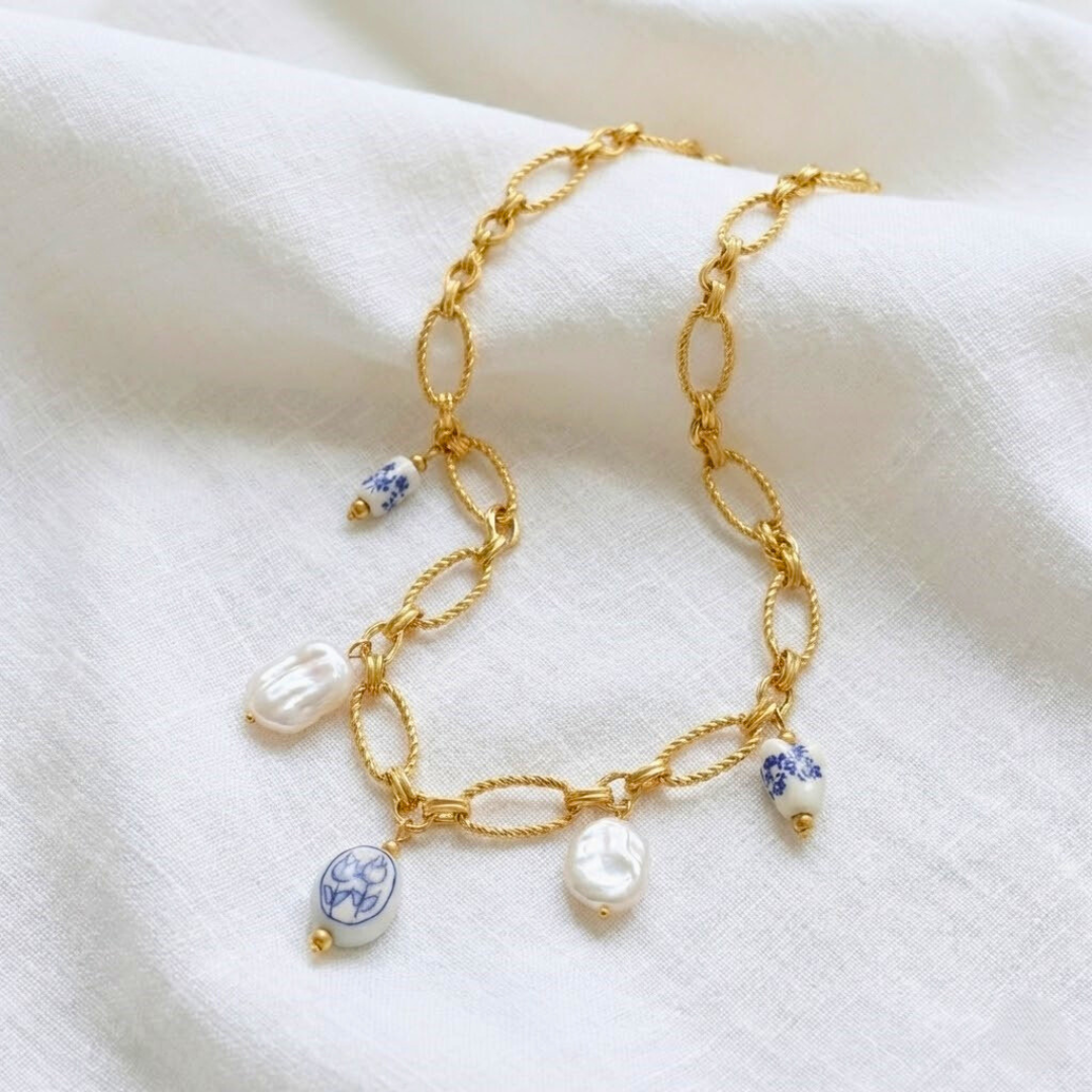Maiolica Pearl Necklace