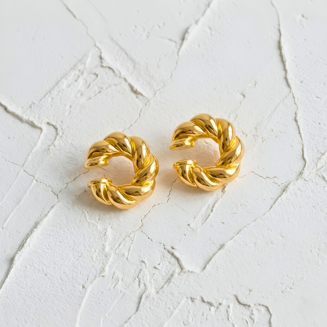 Braided "Croissant" Ear Cuffs