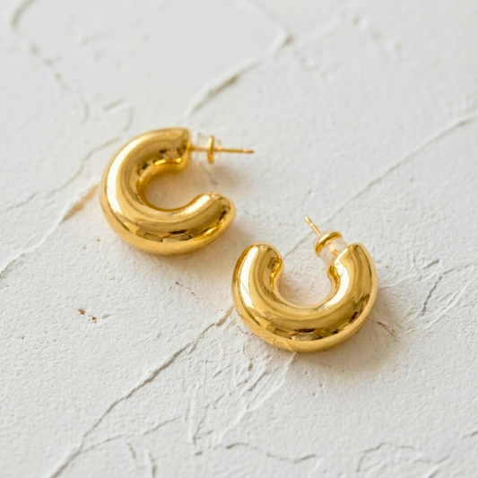 Chunky Gold Earrings