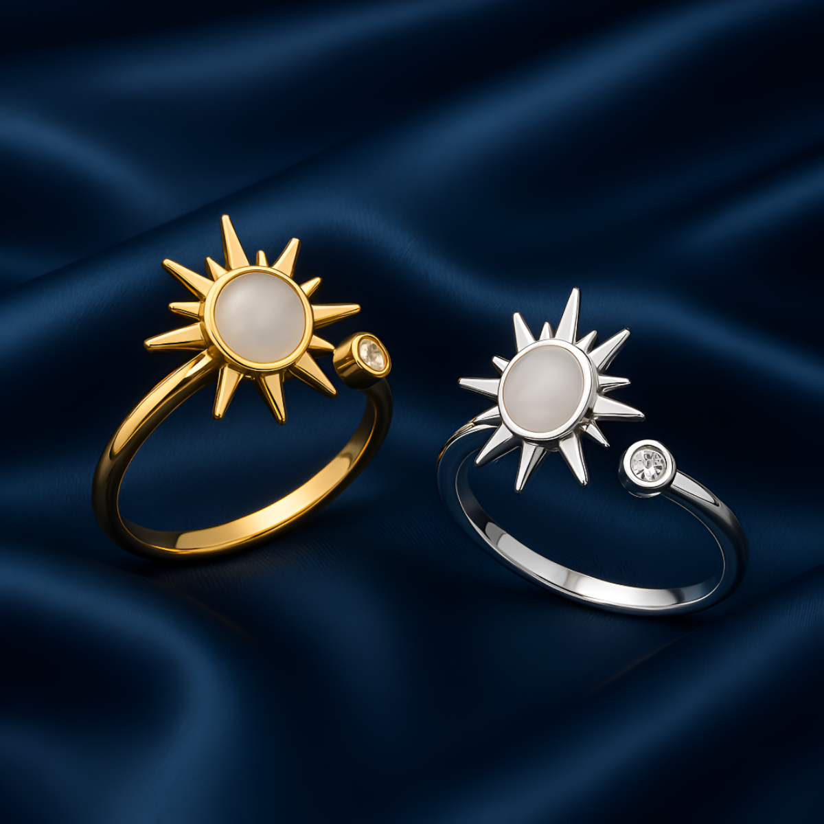 SOLARIUM SPINNER RING