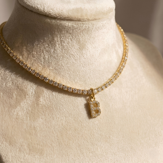 Personalized Tennis Necklace