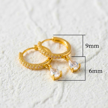 Drop Pendant Earrings