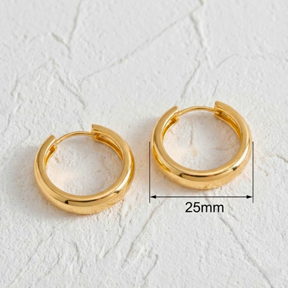 Chunky Gold Earrings