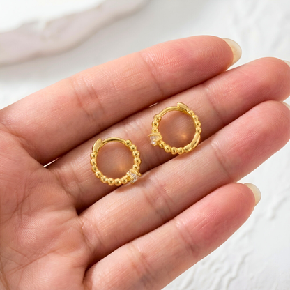 Gold Sphere Headbands with Light Point