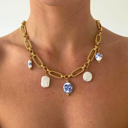 Maiolica Pearl Necklace