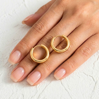 Chunky Gold Earrings