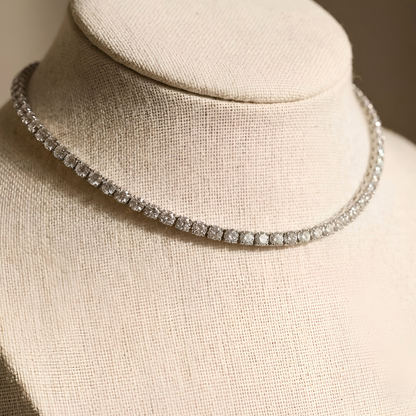 Rhinestone Tennis Choker