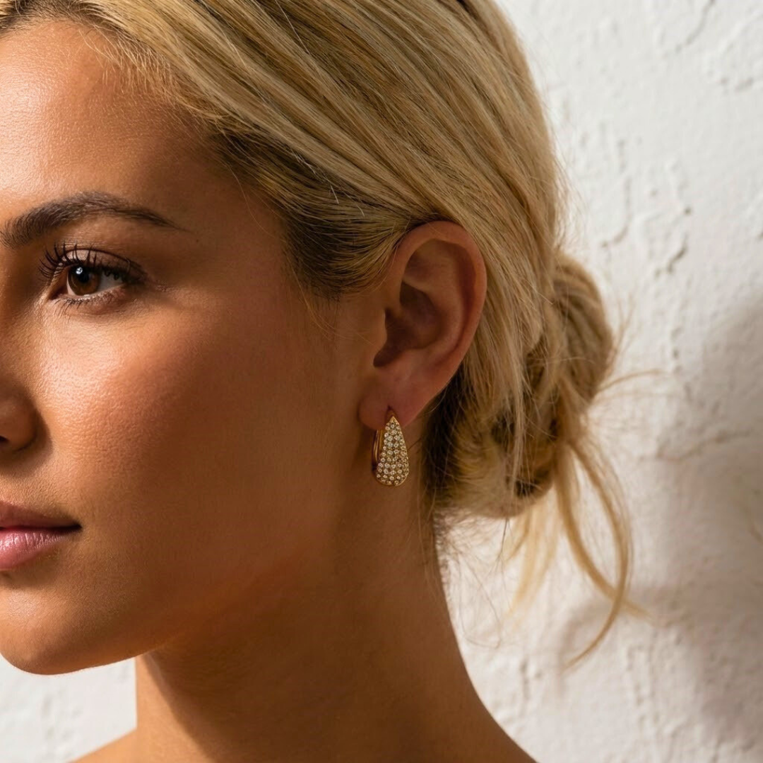 Huggie Bombati with Pavé