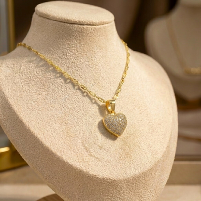 Openable Heart Necklace