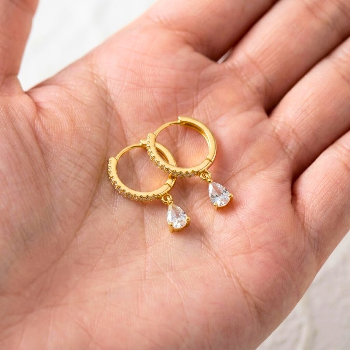 Drop Pendant Earrings