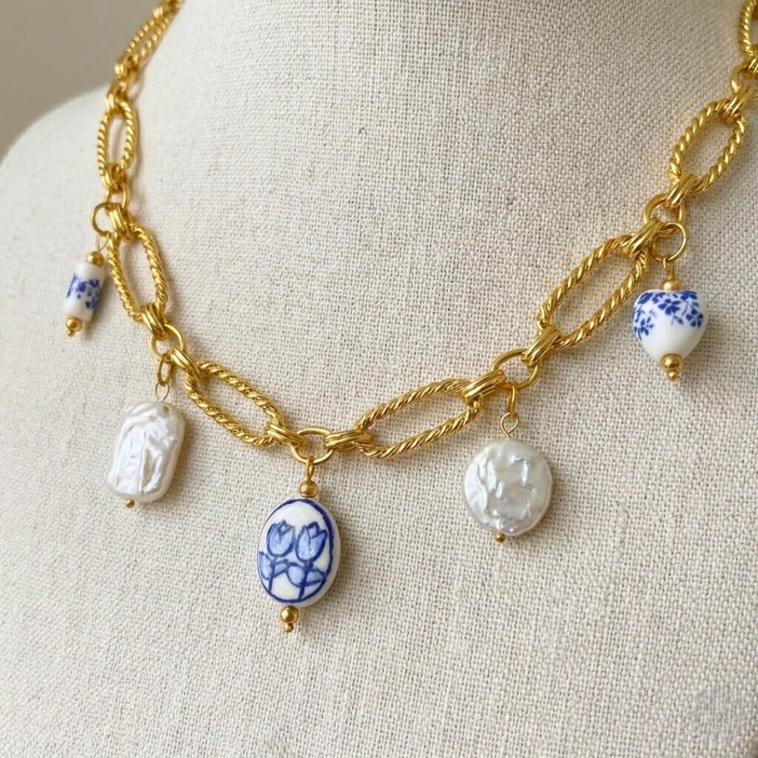 Maiolica Pearl Necklace