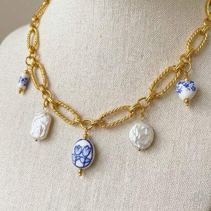 Maiolica Pearl Necklace