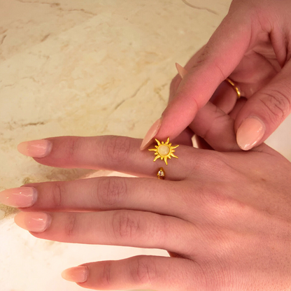 SOLARIUM SPINNER RING