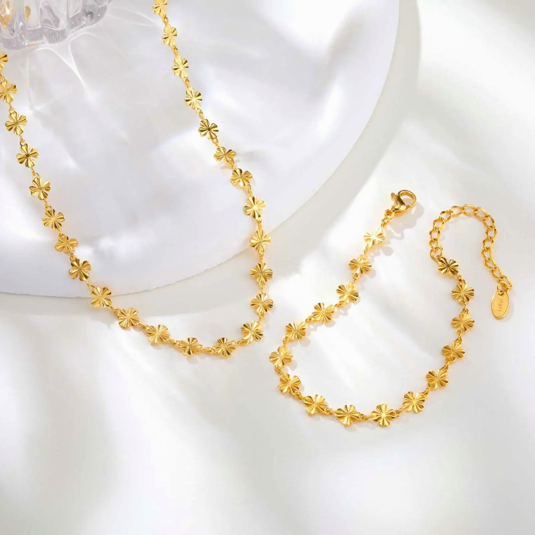 MilleFiori Gold Necklace