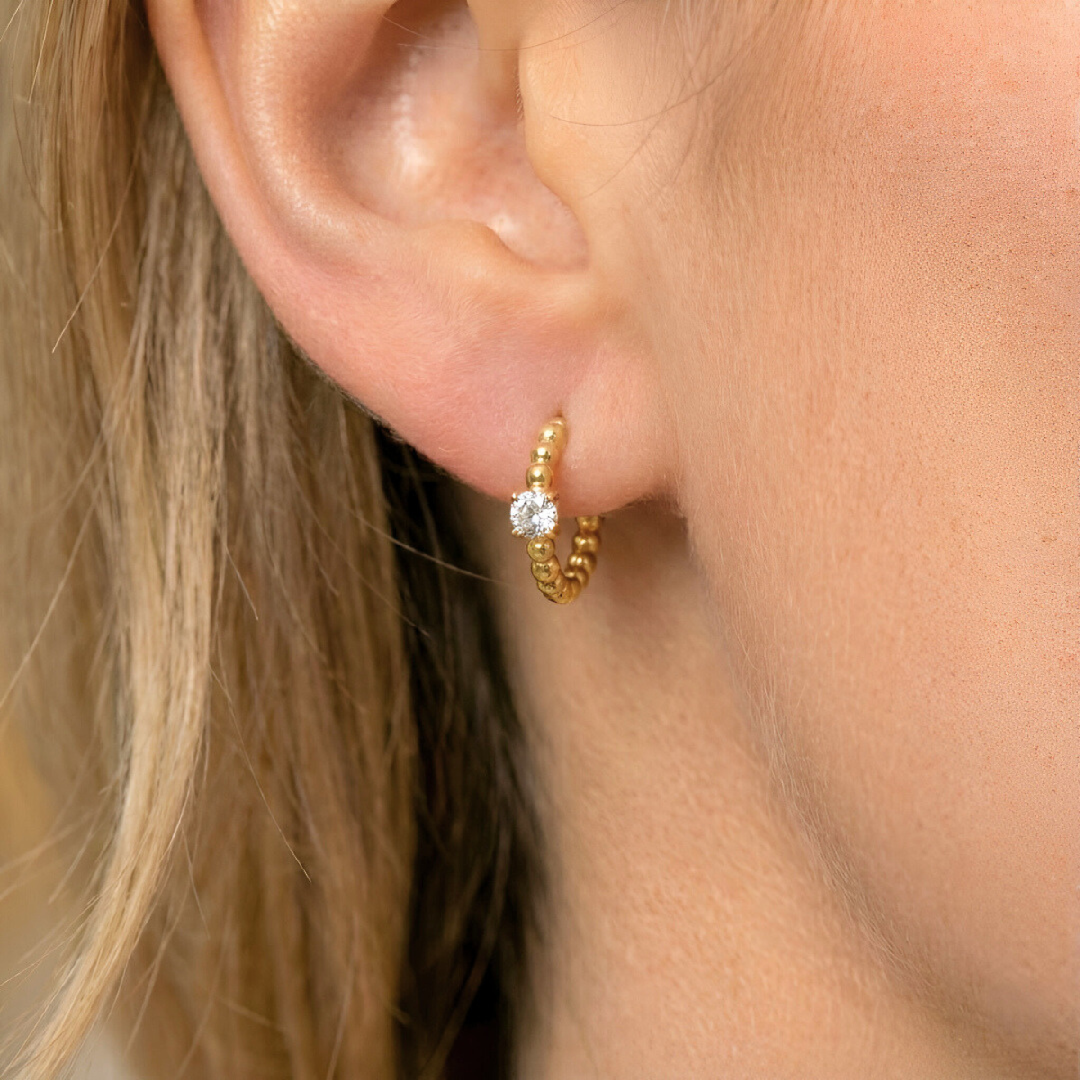 Gold Sphere Headbands with Light Point