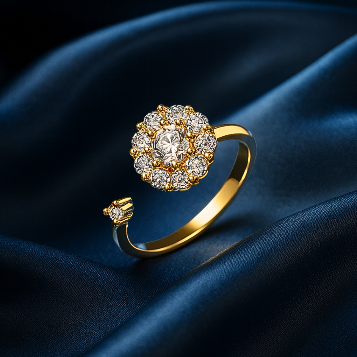 ETERNAL CRYSTAL SPINNER RING