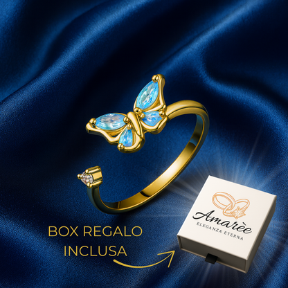 BUTTERFLY SPINNER RING