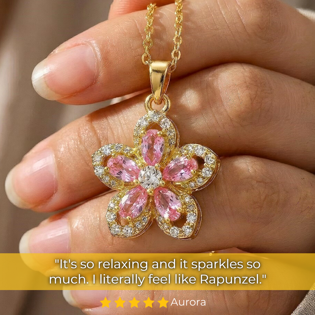 Rotating Princess Necklace