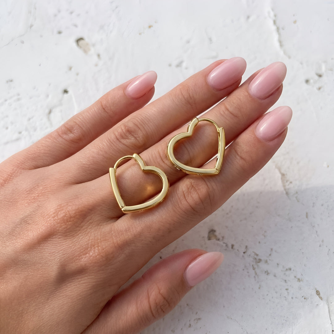 Huggie Heart with Stars and Moons